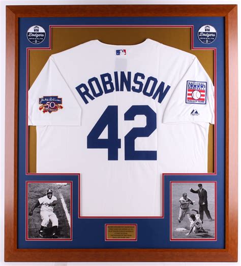 Jackie robinson jersey auction - The Jackie Robinson auction is in full swing. The current bid on Jackie's 1951 game-used jersey is up to $5 million. And today, I'm joined by the Dave Amerman. Today we're here to talk about the Jackie Robinson auction. Number 42. A mythical number in all of sports. Now, in baseball, all players, on Jackie Robinson Day, wear the …